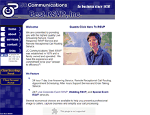 Tablet Screenshot of answerbestrsvp.com